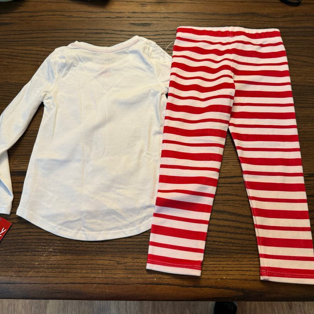 NWT Jingles & Joy Girls XS Size 4 X-small Christmas Reindeer Outfit Set 3 piece - Picture 6 of 7